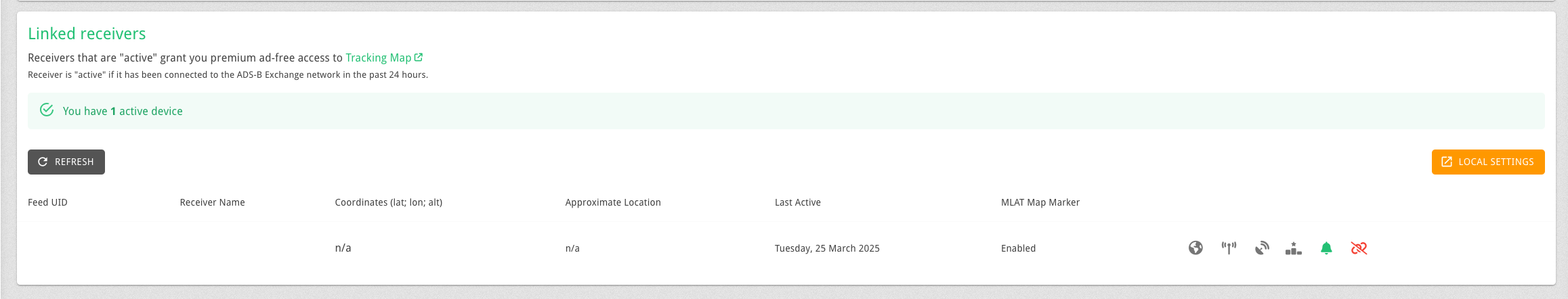 ADS-B Exchange My IP