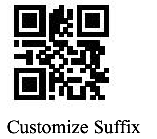 Start Custom Suffix QR Code